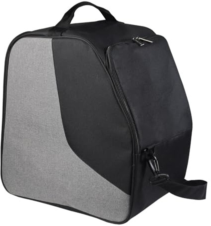 Borsa da sci - Borsa da viaggio resistente con grande capacità per casco da sci, bicchieri, guanti, abbigliamento da sci e scarpiere, sci e tasche per scarpe con corpo antiscivolo