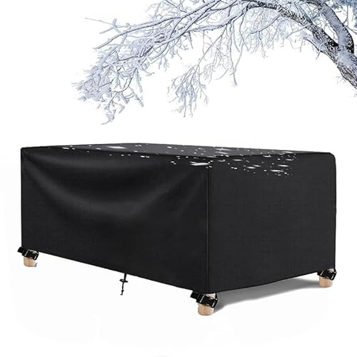 400x300x90cm/LxlxH Housse De Protection Table Exterieur,Bâche Salon De Jardin,Protection Salon De Jardin,House De Table Exterieur,Housse Mobilier De Jardin Exterieur Oxford Tailles Personnalisables