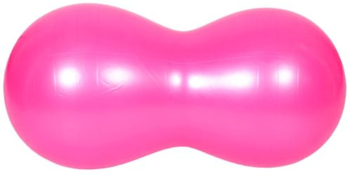 GRIRIW Balle de Gymnastique Sensorielle Forme Arachide pour Exercices et Entraînement de Force Ballon de Yoga Gonflable Polyvalent pour Assise Flexible et Équilibre Adapté Aux Garçons et