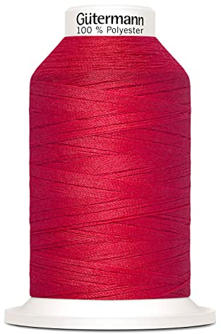 Gütermann Creativ G715263-156 Nähgarn, Polyester, 156 Rot, 1000 m