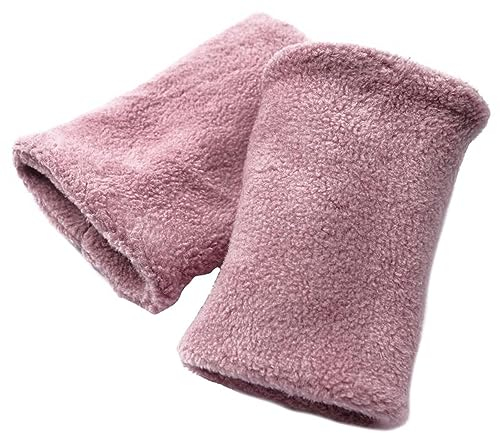 Britta Meier Baumwoll-Fleece Pulswärmer aus Ostfriesland (Mauve)