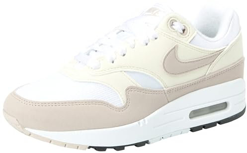 Nike DZ2628 Air Max 1 Donna, White/Platinum Violet-Phantom-White EU 37.5