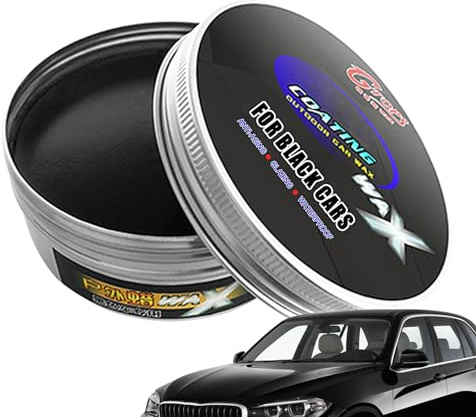 Moreeulsi 200g Autopolitur Kratzer Entfernen, Autopolitur Schwarz Polituren, Entfernt Tiefe Kratzer Und Flecken Losoo Schwarze Lackpolitur, Exterior Car Detailing Scratch Remover Wartungswachs