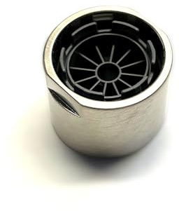 Strahlregler für Niederdruck Armatur PEPPER in steelfinish von Aqua Cucina/Luftsprudler/Ersatzteil