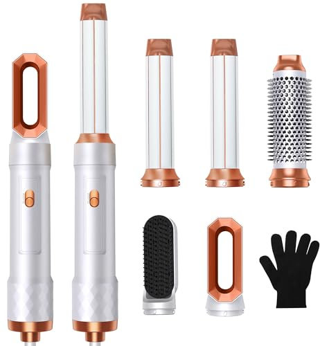 Magic Styler 5 in 1 Hair Styler, Air Styler Set with Curl Straighten, Volumise, Smooth and Drying for Styling, Air Styler for All Hair Type/Length