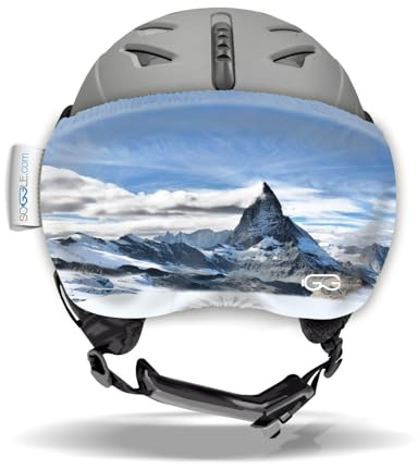 SOGGLE Vizor Visier Schutz für Visierhelme (Skihelme), Farbe:Vizor Matterhorn