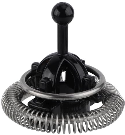 Tinoaly Fouet de rechange Nespresso Aeroccino 3/4/Plus, fouet moderne en plastique noir et acier inoxydable
