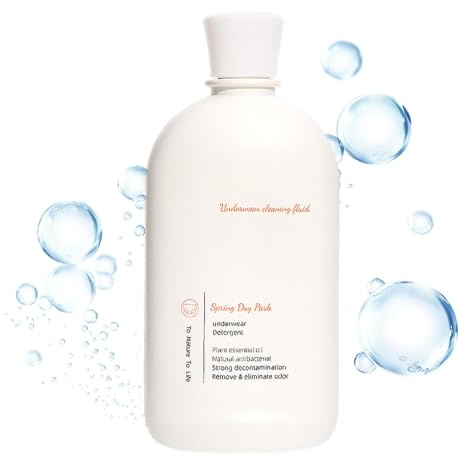 Liquido Di Pulizia Della Biancheria Intima - Detersivo Per Lavaggio Biancheria Intima Da 500 Ml | Detersivo Per Lavaggio A Mutande, Detergente Per Lingerie Ad Alta Efficienza, Detergente Per Liquido D