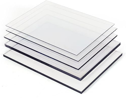 Placas de Policarbonato, Láminas de acrílico transparente, láminas de policarbonato, paneles de láminas de plástico flexible transparente, láminas para techos con protección UV, para reemplazo de vid