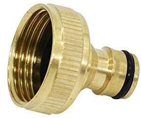 Connettore per tubo flessibile Tubo flessibile da giardino con attacco rapido da 3/4 pollici, attacco rapido da 1 pollice, in ottone, femmina, pistola for irrigazione da giardino, rubinetto, accessori