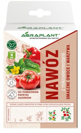 Engrais PK pour tomates, concombres et poivrons