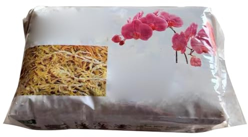 Sphagnummoos für Pflanzen, 6 l, natürlich getrocknetes Sphagnummoos, komprimiertes Pflanzenmoos, langfaseriges Orchideenmoos zum Umtopfen von Orchideen, Sukkulenten, Sarracenia-Topfpflanzen, Spha