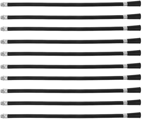 Beavorty Lot de 10 Tuyaux Flexibles pour Extincteur à Eau en Plastique Embout Compact Conçu pour Intervention d'urgence et Usage Professionnel