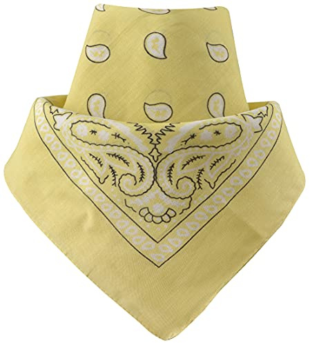 Miobo Bandana Kopftuch & Halstuch – Vielseitiges Accessoire – 100% Baumwolle 55 x 55 cm