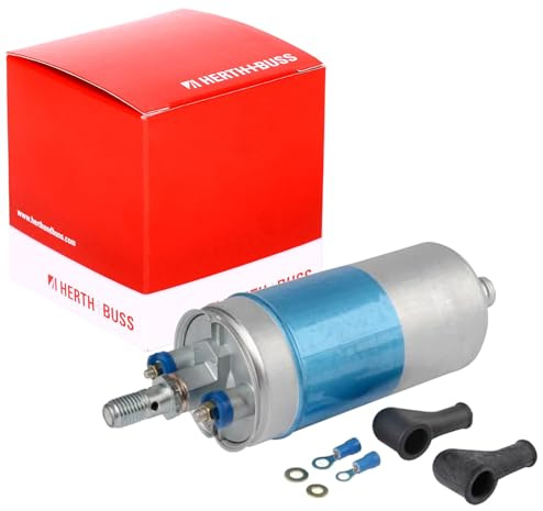 HERTH+BUSS ELPARTS Kraftstoffpumpe 65453001 | Kompatibel mit: AUDI 100 C2 Avant, 100 C2 Stufenheck, 80 B2 Stufenheck, 80 B3 Stufenheck, COUPE B2, COUPE B3, QUATTRO