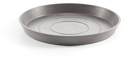 ECOPOTS Soucoupe Round 40 Taupe - Ø 36,5 x H. 3,5 cm