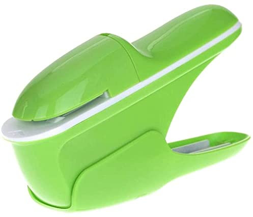 YOOPKA Hefter Handlegender Hefter ohne Heftklammern Tacker Büro (Color : E)