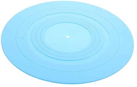 Silikon Schallplattenteller Matte für Vinyl Schallplatten Blau