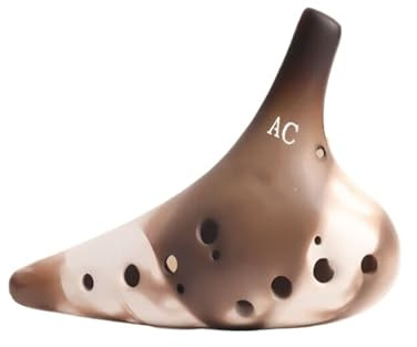 professionelle Okarina 13-Loch ungefeuerte Okarina AC Alt C Tonart Einsteiger-Okarina-Instrument Leistungsniveau