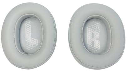 Ersatz Ohrpolster für JBL Live 500BT/Live 500 BT Kopfhörer, Ersatzpolster für JBL Live 500 BT/JBL Live 500BT, Weicherem Leder (Grau)