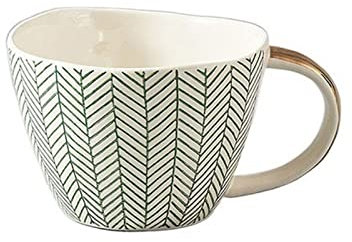 Tazas Taza creativa de 430ML de gran capacidad for oficina, taza de café for el hogar, desayuno, leche, taza de cereales, perfecta for té, café con leche, Espresso, bebida caliente Tazas para Cafe(B)