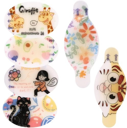 YAPKOLV 6 Pièces Pansement Talon Hydrocolloïde Gel Pansement Prévention des Ampoules pour Orteils et Doigts Pied Talon Protection de la Peau (6 Types)