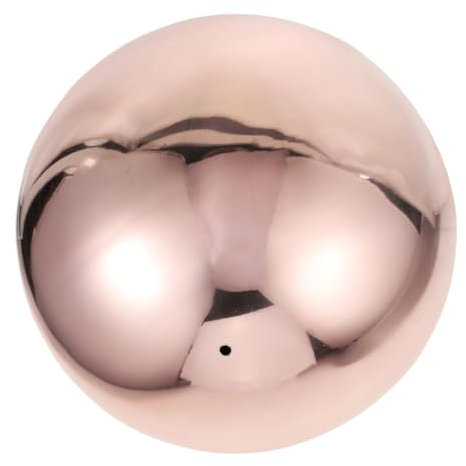 Happyyami Sfera Riflettente in Acciaio Inossidabile Lucidato Sfera Specchio Liscia e Riflettente Decorazione Da Giardino Esterna Globo Decorativo Per Interni