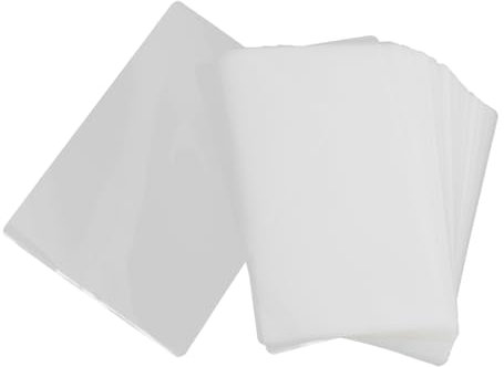 Films de Plastification Transparents en Plastique 100 Pièces 4r 6 Pouces