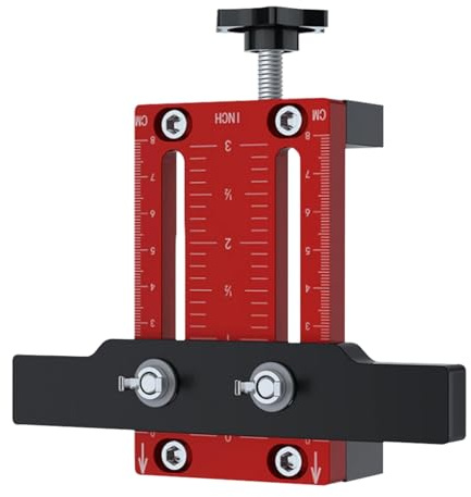 Cabinet Door Installation Positioner, Aluminum Alloy Cabinet Door Mounting Jig, Cabinet Installation Tool for Mount Hinges, for Most Cabinet Doors
