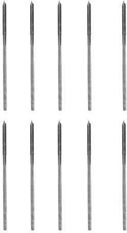 Utensile di serraggio con codolo cilindrico per alesatore in acciaio ad alta velocità 10 pezzi 1,6 mm