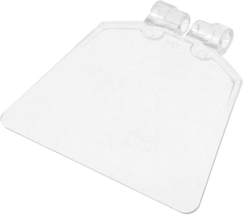 BIUDECO Protector Ocular para Esmeril de Banco Transparente Resistente y Fácil de Instalar Escudo Antipolvo Práctico para Seguridad Trabajo con Amoladoras y Accesorios de Banco