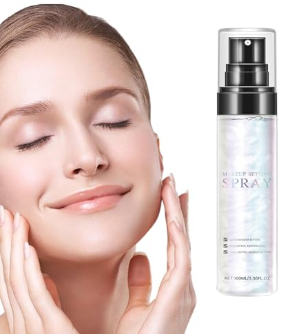 Spray Fijador del Rostro A Prueba de Manchas y Larga Duración | Fijador en Spray para Piel Seca y Grasa para Madres Esposas Novias Hermanas Mujeres Bodas Viajes Citas Reuniones Escenarios