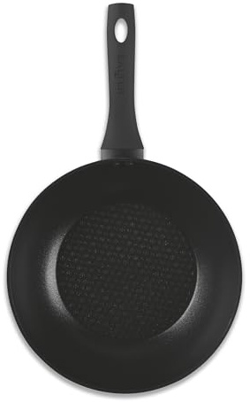 Salter Jewel Hex Stir Fry Pan 28cm, Diamond-Effect Non-Stick | Hi-Low Hex Pattern, Heavy-Duty Aluminium Body, Induction Hob Suitable, PFOA-Free Coating, Dishwasher Safe, Scratch Resistant