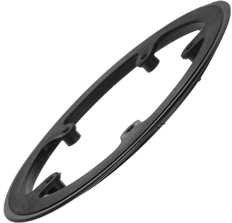 KALLORY Protector Protección y Cadena para de de Bicicleta Carretera de 40 Dientes, Plástico Negro Instalación Fácil Efectiva para Piñón