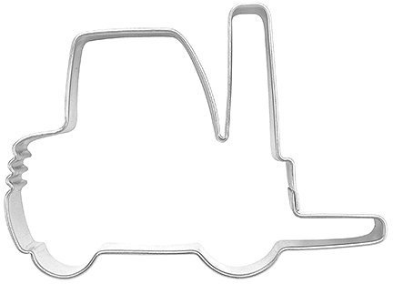Ausstechform Gabelstapler, 7cm
