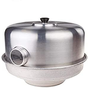 Pentole Agnelli Coalfornoocchio35 Family Fornetto Nonna Aurelia, Con Occhio Con Spargifiamma Inox E Tortiere 10/10, Lucidato, Argento, ‎35 x 35 x 10 cm. 100 grammi