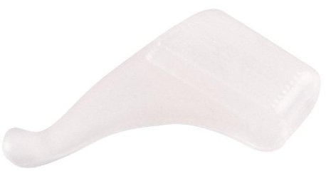 nasenfahrrad24.de Sportbügelenden/Fassungshalter für die Brille | 4,5x2,0 - Länge 20mm in verschiedenen Farben (transparent (matt))