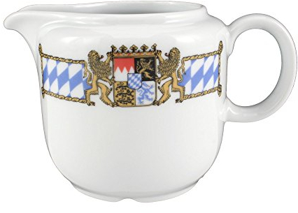 Milchkännchen 7,8 cm Compact Compact Bayern 27110 8 Stück von Seltmann Weiden