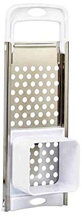 Metaltex Reibe, Kunststoff, Silber, 30 x 15 x 3 cm