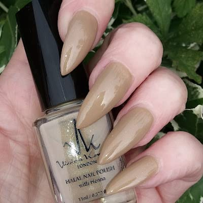 Vivien Kondor Henna Halal Permeable Esmalte de Uñas Ha07 Oro Rosa 11 ml