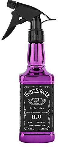 Salong sprayflaska, 500 ml frisör spray flaska salong frisör hårverktyg hem trädgårdsskötsel vattensprayflaska, vattensprayflaska (rosenröd)