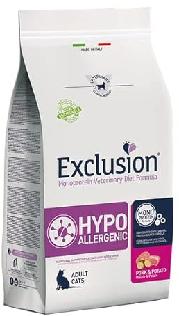 Exclusion Cat Hypoallergenic pork & potato 1,5kg