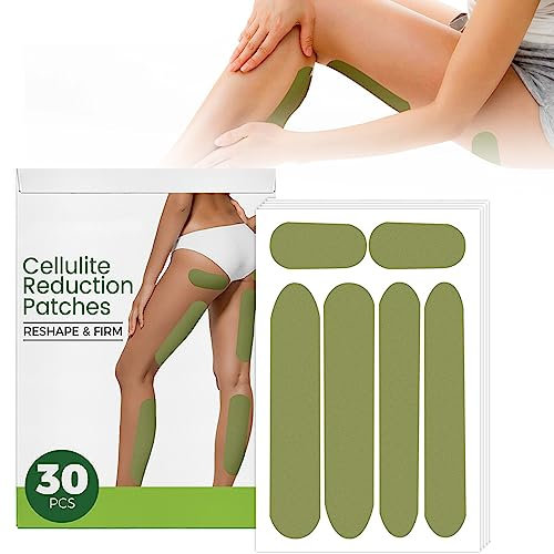 Pack of 30 Herbal Legs Plasters, Slimming Patch, Leg Slimming Herb Patch, Firming & Cellulite Reducing Thigh Plasters, Thigh Lifting Band, Shaping Slimming Stickers