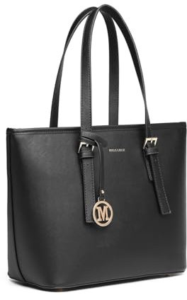 Miss Lulu Damen Handtasche Groß Taschen Shopper Tasche für Schule Mode Schultertaschen Tote Bag für Arbeit Freizeit