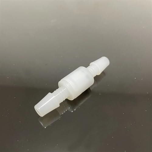 YMUGUEGH 1/4 clapet Anti-Retour en Plastique de Boule de Ressort de l'ozone PVDF Viton(1/4)