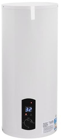 Elektrisk förvaringspanna horisontell LED-skärm varmvattenberedare vattenkokare hög effektivitet enkel användning lämplig för kök toalett frisörsalong badrum husvagn (60 l)
