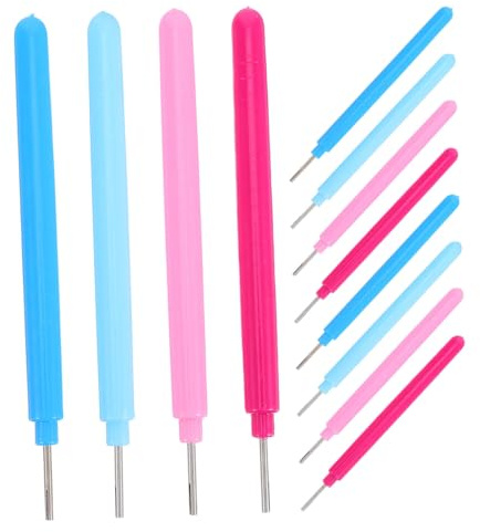 HAPINARY 16 Pezzi di Strumenti per L'Arte della Carta Strumento per Il Quilling Bastoncino per Quilling Penna