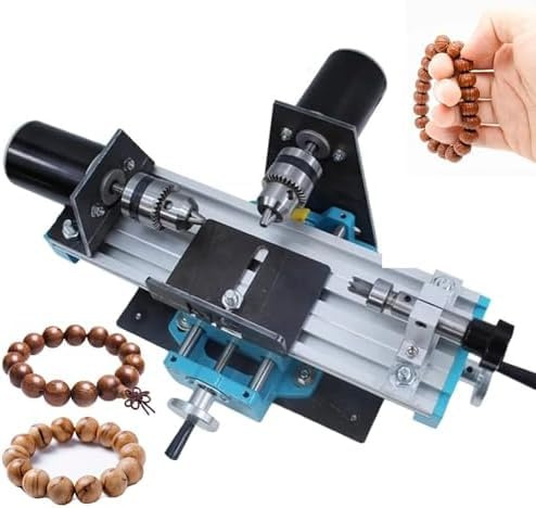 Torno micro metálico, fresadora de alta precisión, 7000 RPM, 7 velocidades ajustables para carpintería y aficionados