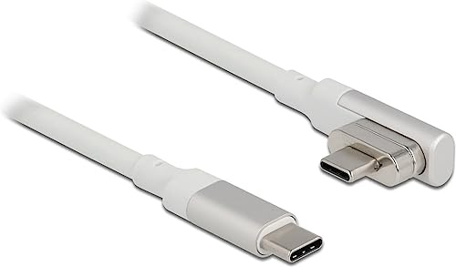DeLOCK Magnetisches Thunderbolt 3 USB-C Kabel 4K 60 Hz gewinkelt 1,20 m