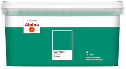 Alpina PANTONE® Emerald 1 Liter